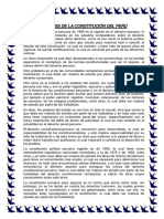 Analisis de La Constitución Del Perú PDF