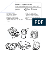Cafeteria Expectations Lunch Box PDF