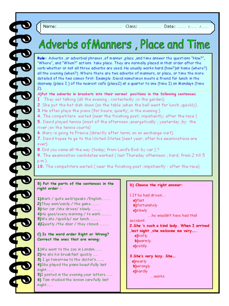 Adverb of manner - o que são e como usar