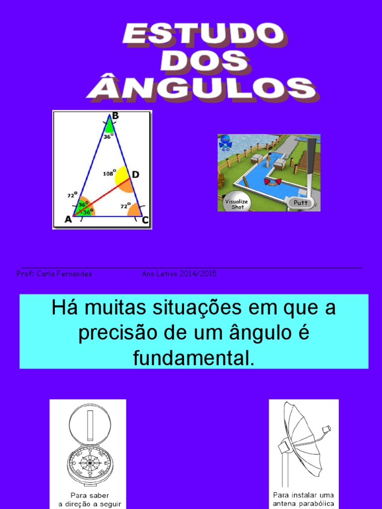 Ângulos 4º - Ano | PDF