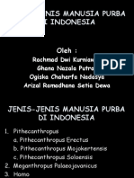 Jenis Jenis Manusia Purba