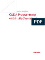 Cuda Programming Within Mathematica