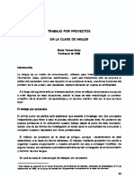 Trabajo Por Proyectos en La Clase de Inglés PDF