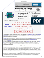 Conservation of Mass Conservation of Momentum: + Text Only Site + Non Flash Version + Contact Glenn