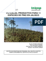 Especies Potenciales de Pino en El Estado de Jalisco. Review