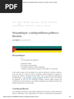 Moçambique_ a Independência Política e Literária _ Livre Opinião - Ideias Em Debate