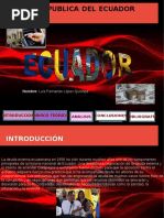 La Deuda externa del Ecuador