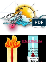 TEMPERATURAS EXTREMAS