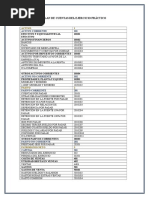 Plan de Cuentas Contable Ecuador | PDF | Contabilidad | Economias