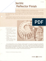 GE Lighting Systems ALGLAS Reflector Finish Spec Sheet 4-76