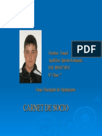 Daniel Iglesias Rodríguez. Carnet Socio