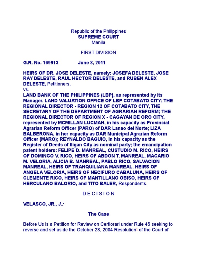 Supreme Court Ruling on Land Ownership Dispute | PDF | Res Judicata ...