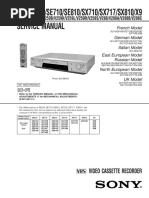 Sony VHS SLV 610 710