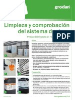 Limpieza y Comprobación Del Sistema de Riego