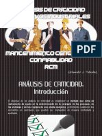 Analisis de Criticidad & RCM