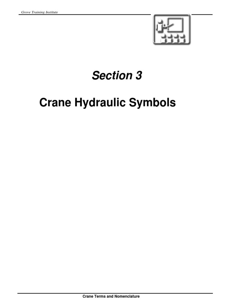 CRANE Hyd Symbols PDF Valve Pump
