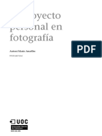 El Proyecto Personal en La Fotografía PDF