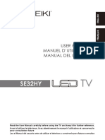 Seiki SE32HY User Manual