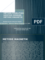 Metode Penelitian Geofisis Dengan Metode Magnetik