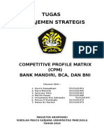 CPM Bank Mandiri - Kelompok I-Manajemen Strategik