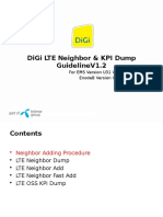 DiGi LTE Neighbor & KPI Dump Guideline