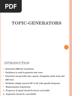 Generator