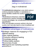 Chapter 4a: Trading in A Multinational Environment