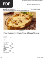 Pizza Casserole by Shireen Anwar at Masala Mornings: (No Subject)