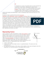 Vectors and Direction