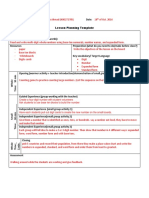 4th lesson plan  place value rivision  r