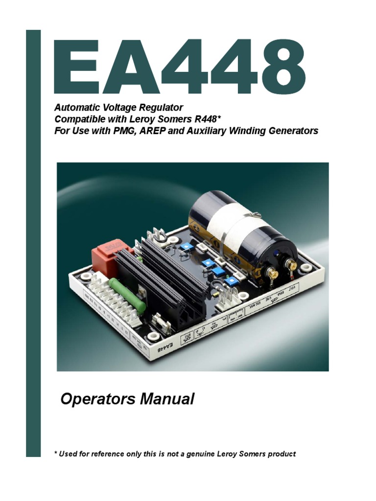 SS448 Manual | PDF | Mains Electricity | Voltage