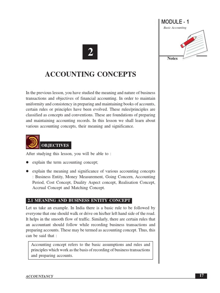 Basic Accounting (Accounting Concepts).pdf | Revenue | Going Concern