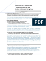 Complexity Theory & Curricullum Reforms in HK