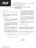 Alimentos para Animais - Legislacao Europeia - 2010/06 - Reg nº 514 - QUALI.PT