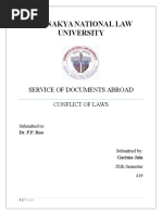 Service of Documents Abroad