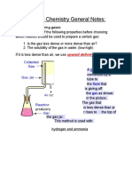 Paper 6 Chemistry General Notes