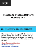 Process-to-Process Delivery: UDP and TCP