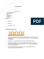 Metode Pemancangan Steel Sheet Pile