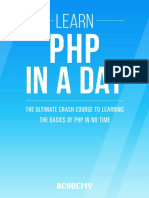 Learn PHP in A Day