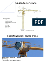 Perhitungan Tower Crane
