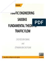 Fundamental Theory of Traffic Flow