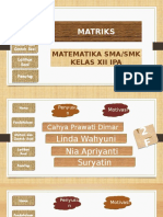 Matriks Xii Ipa Sma