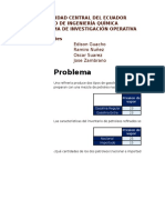 Problema Petroleo Inv. Operativa