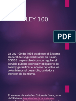 Presentacion Programas de Promocion y Ley 100