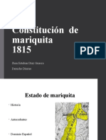 Jurisprudencia Constitucion de Mariquita
