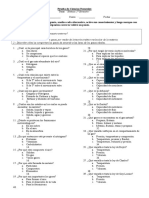 Prueba de Cs 7 Sintesis 1º