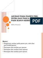 Asuhan Pada Pasien Pre, Intra Dan Pasca