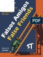 False Friends Falsos Amigos