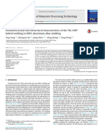 Geometrical and Microstructural Characteristics of the TIG-CMT Hybrid Welding in 6061 Aluminum Alloy Cladding