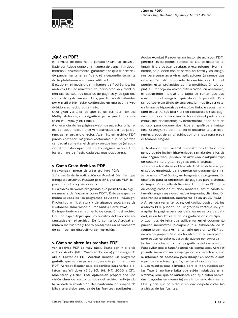 Que Es Un PDF | PDF | Página web | Archivo de computadora